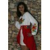 Embroidered costume for girl "Ukrainian Bouquet" teenage